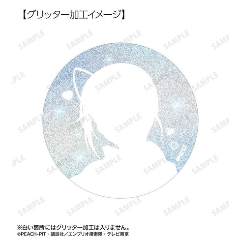 "Shugo Chara!" Yui Yori - Ani-Art KAWAII Label 75mm Glitter Pin
