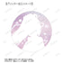 "Shugo Chara!" Nadeshiko Fujisaki Ani-Art KAWAII Label 75mm Glitter Pin