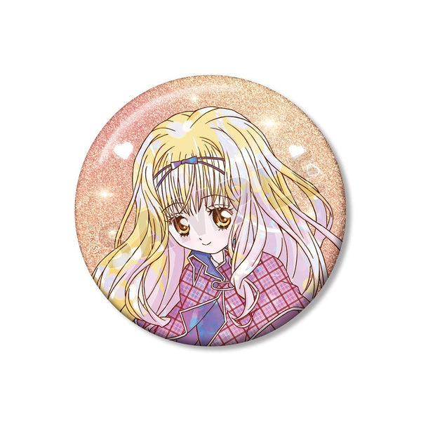 "Shugo Chara!" Rima Makise - Ani-Art KAWAII Label 75mm Glitter Pin