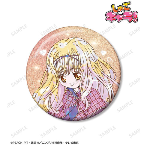 "Shugo Chara!" Rima Makise - Ani-Art KAWAII Label 75mm Glitter Pin