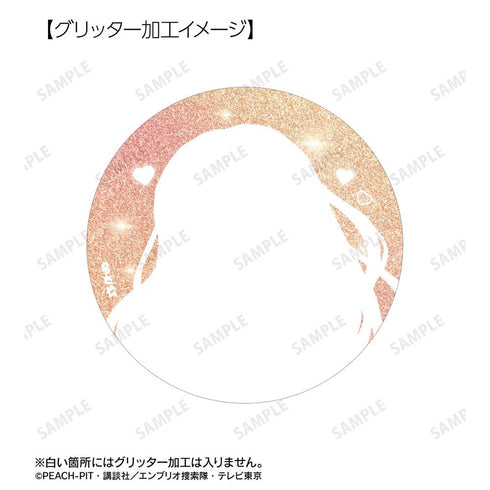 "Shugo Chara!" Rima Makise - Ani-Art KAWAII Label 75mm Glitter Pin