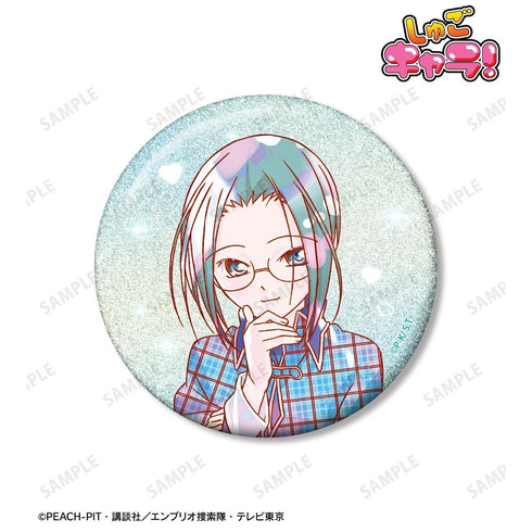 "Shugo Chara!" Kaori Sanjo - Ani-Art KAWAII Label 75mm Glitter Pin