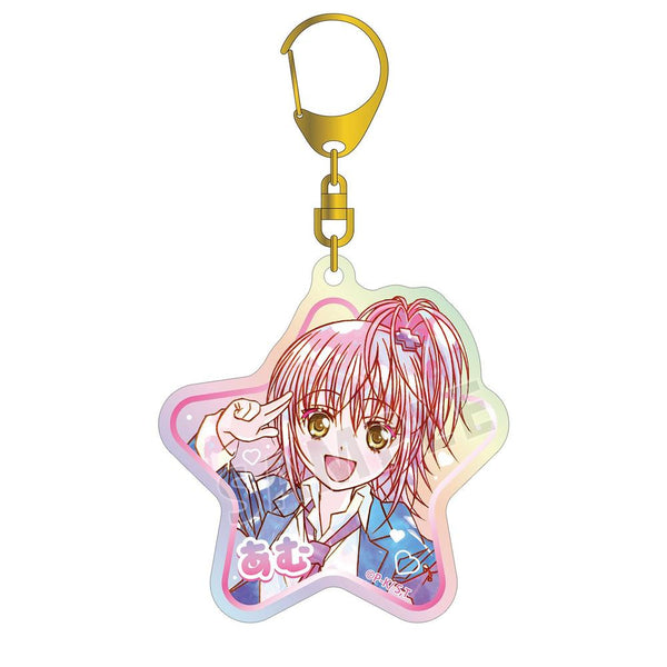"Shugo Chara!" Amu Hinamori Ani-Art KAWAII Label Aurora Acrylic Keychain