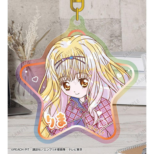 "Shugo Chara!" Rima Makise Ani-Art KAWAII Label Aurora Acrylic Keychain