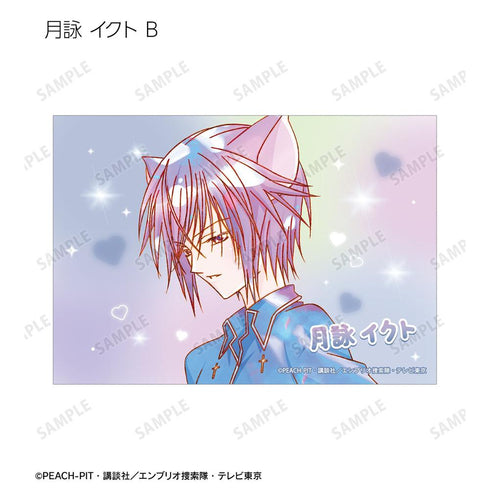 "Shugo Chara!" Tsukuyomi Ikuto Ani-Art KAWAII Label 2-Card Set