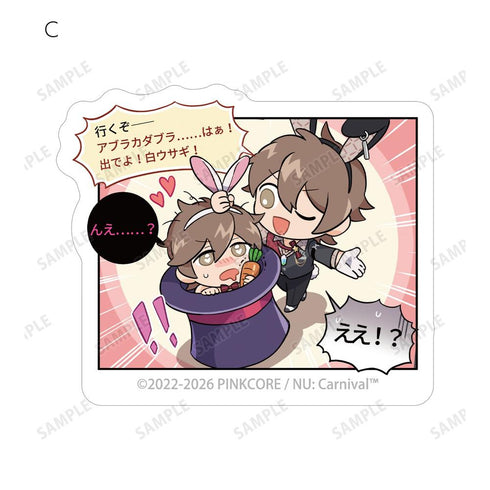 "NU: Carnival" Trading Comic Stickers (Unit: Box)