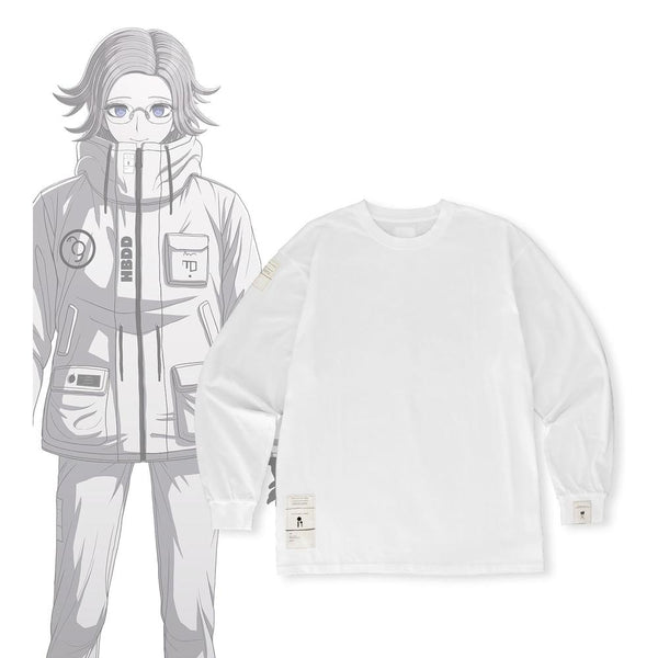 "HUNDRED LINE -Final Defense Academy-" Long-Sleeve T-Shirt Worn by Mamoru Aotsuki
