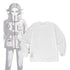 "HUNDRED LINE -Final Defense Academy-" Long-Sleeve T-Shirt Worn by Mamoru Aotsuki