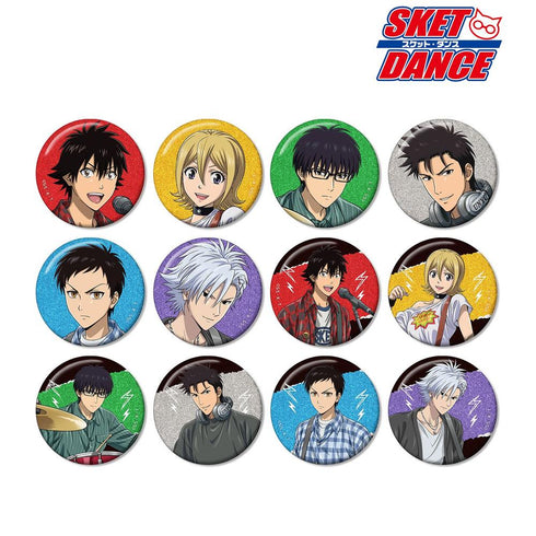 『SKET DANCE』描き下ろし バンドver. トレーディンググリッター缶バッジ(単位/BOX)