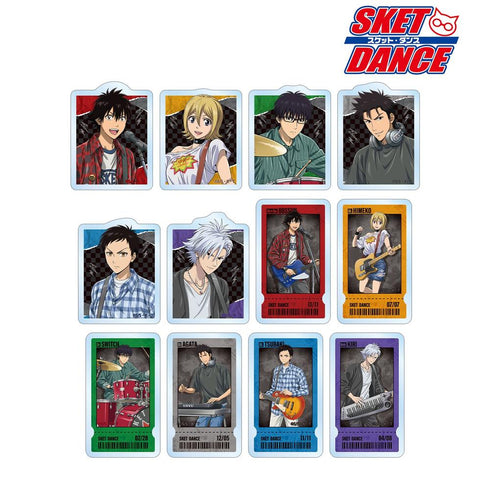 『SKET DANCE』描き下ろし バンドver. トレーディングクリアダイカットステッカー(単位/BOX)