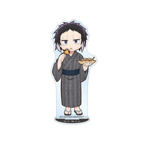 "Literary Masters: Stray Dogs Wan! 2" Original Illustration: Ryunosuke Akutagawa "Eating His Way Through the City in a Yukata" Acrylic Stand