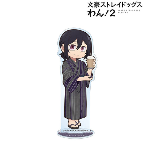 《文豪野犬 汪!2》全新繪製 費奧多爾・D 穿浴衣邊走邊吃版 壓克力立牌
