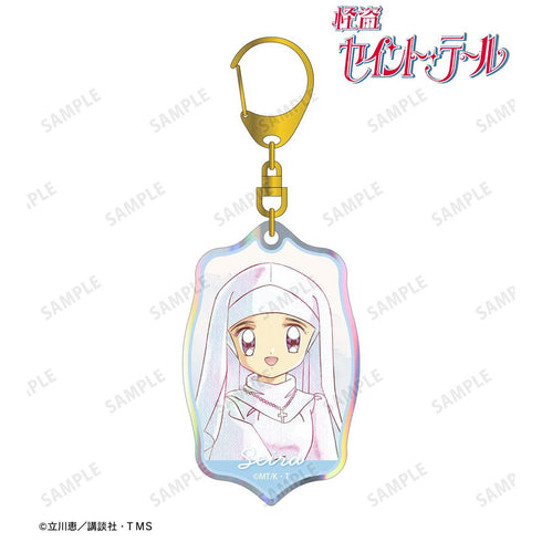 《怪盜聖泰爾》深森聖良 Ani-Art aqua label 極光壓克力鑰匙圈
