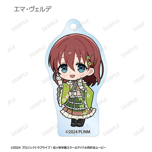 『ラブライブ!虹ヶ咲学園スクールアイドル同好会』トレーディング ちびキャラ 着物ドレスver. アクリルキーホルダー(単位/BOX)