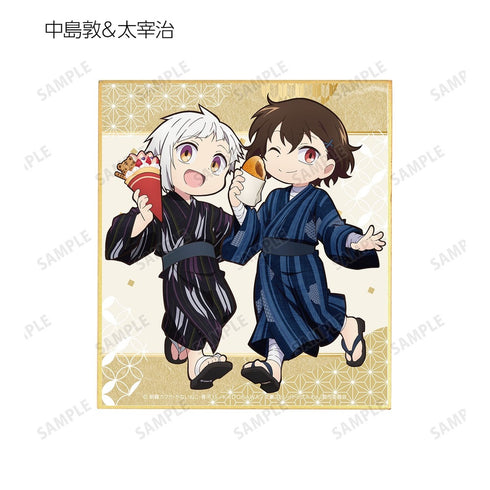 《文豪野犬 汪!2》全新繪製 穿浴衣邊走邊吃版 迷你色紙收藏卡(單位/盒)