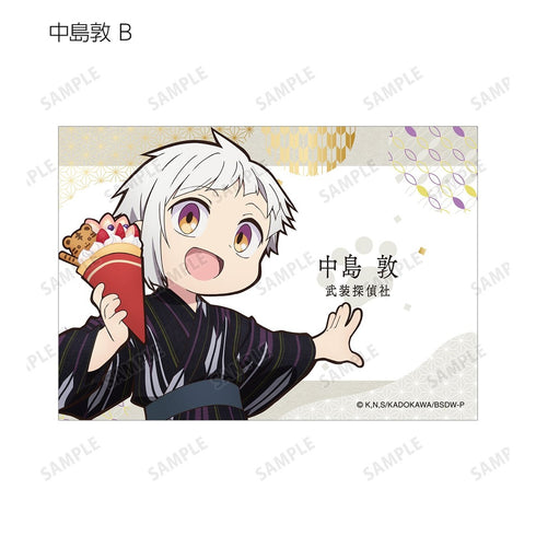 『文豪ストレイドッグス わん!2』描き下ろし 浴衣で食べ歩きver. トレーディングブロマイド(単位/BOX)