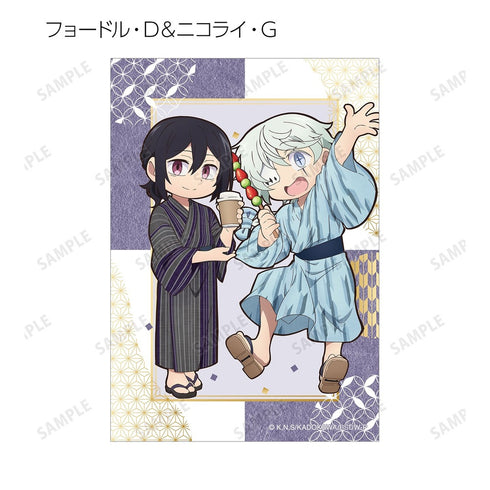 『文豪ストレイドッグス わん!2』描き下ろし 浴衣で食べ歩きver. トレーディングブロマイド(単位/BOX)
