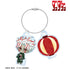 "Dandadan" Okarun (Transformed) Chibi Character Summer Festival Ver. Double-Wire Acrylic Keychain