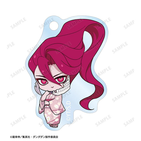"Dandadan" Aira (Transformed) Chibi Character Summer Festival Ver. Double-Wire Acrylic Keychain