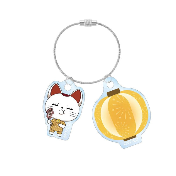『ダンダダン』ターボババア(招き猫) ちびキャラ 夏祭りver. 2連ワイヤーアクリルキーホルダー