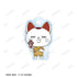 "Dandadan" Turbo Granny (Maneki-neko) Chibi Character Summer Festival Ver. Double-Wire Acrylic Keychain