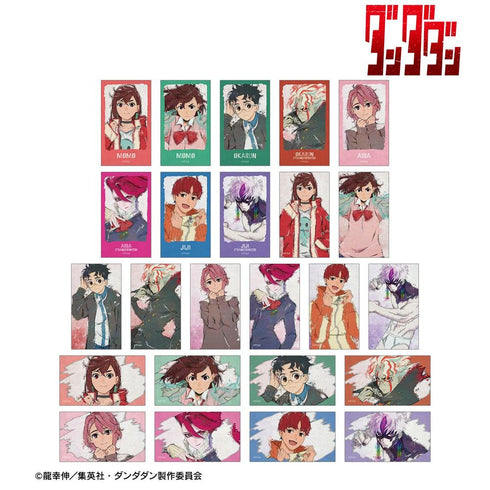 "Dandadan" Trading Grunge CANVAS Illustration Cards (Unit: Box)