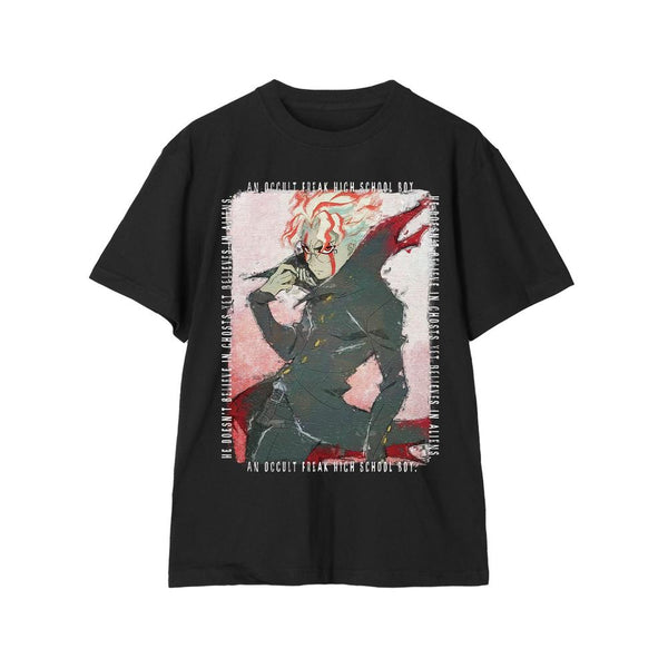 『ダンダダン』オカルン(変身) grunge CANVAS Teeユニセックス