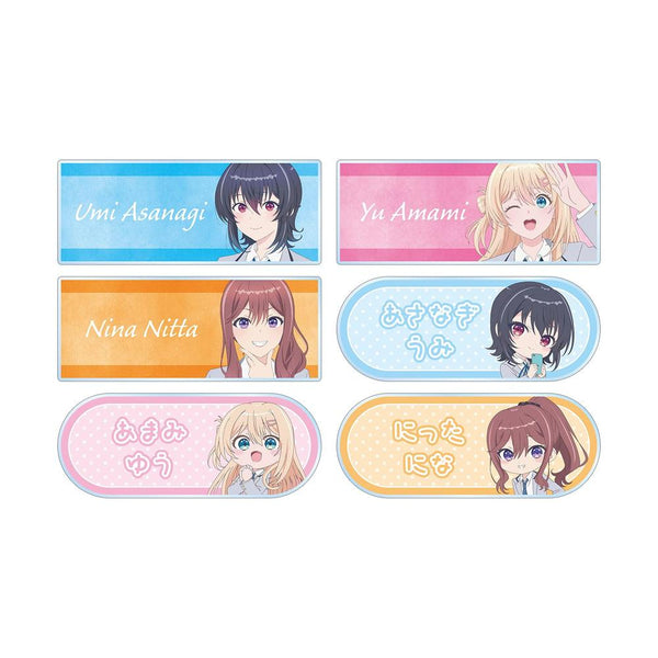 "I Became Friends with the Second Cutest Girl in My Class" Trading Acrylic Name Plates (Sold by the box)