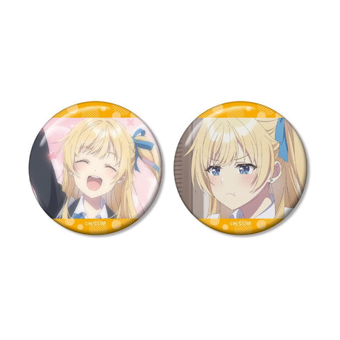 "Chitose-kun Is Inside a Ramune Bottle" by Yuko Hiiragi: Set of 2 Scene-Themed Pin Badges