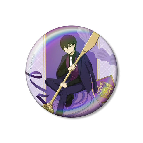 《家庭教師 Hitman REBORN!》全新繪製 雲雀恭彌 餐具版 75mm 極光徽章