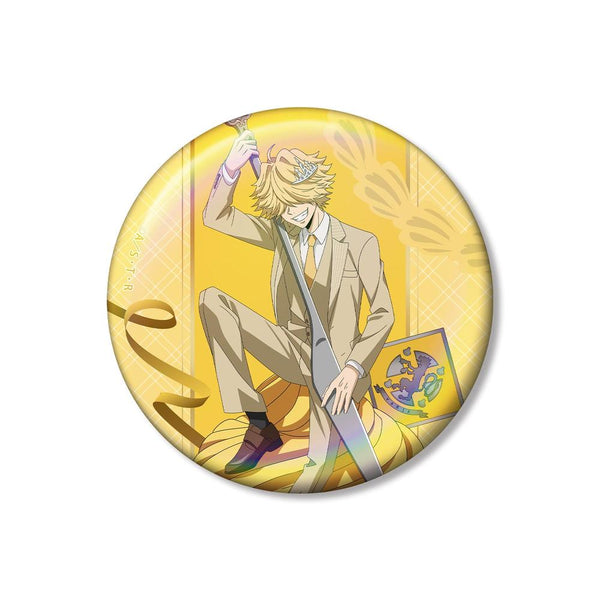『家庭教師ヒットマンREBORN!』描き下ろし ベルフェゴール(10年後) カトラリーver. 75mmオーロラ缶バッジ