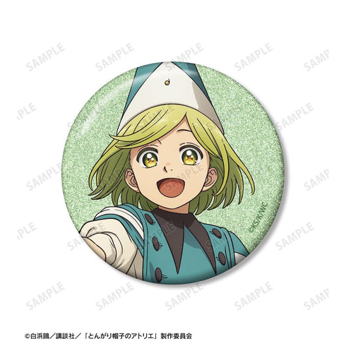 『とんがり帽子のアトリエ』ココ グリッター缶バッジ3個セット