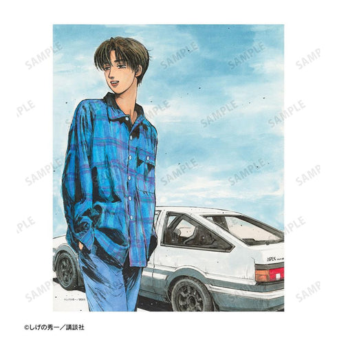 『原作頭文字D』藤原拓海 原作カラーイラスト F3号キャンバスボード ver.A