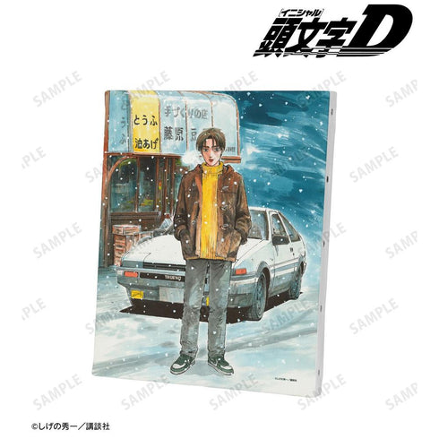 『原作頭文字D』藤原拓海 原作カラーイラスト F3号キャンバスボード ver.B