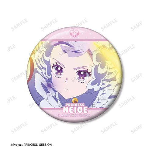 "Princess Session Orchestra" Princess Neige 75mm Favorite Character Pin Set