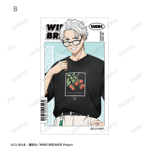 《WIND BREAKER》全新绘制 梅宫一 夏装版 插画卡3张套装