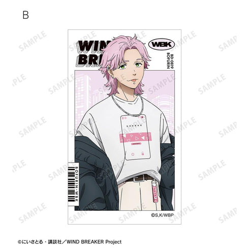 《WIND BREAKER》全新绘制 桐生三辉 夏装版 插画卡3张套装