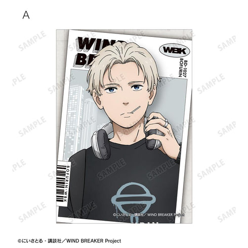 《WIND BREAKER》全新绘制 梶莲 夏装版 写真卡3张套装