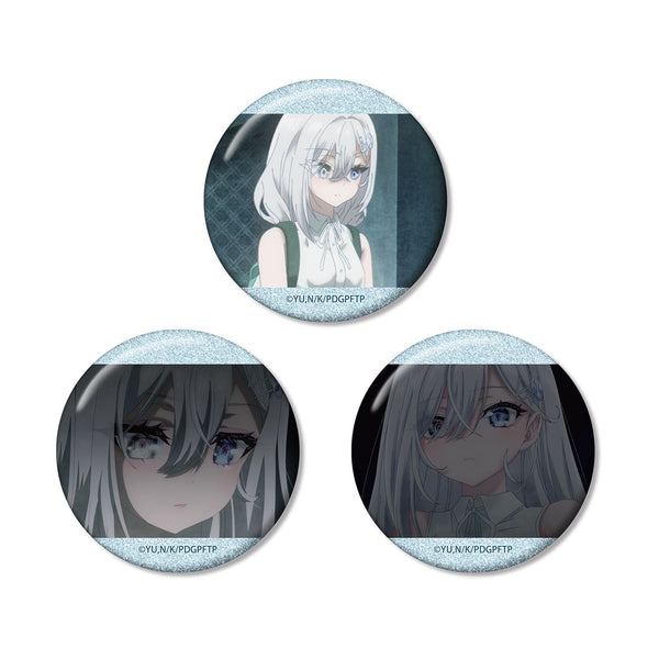 『死亡遊戯で飯を食う。』幽鬼 場面写グリッター缶バッジ3個セット ver.B