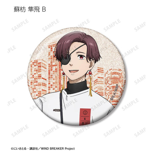 《WIND BREAKER》全新绘制 夏装版 闪粉收藏徽章(单位/盒)
