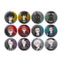 "BLACK TORCH" Trading Metallic Pin Badges (Unit: Box)