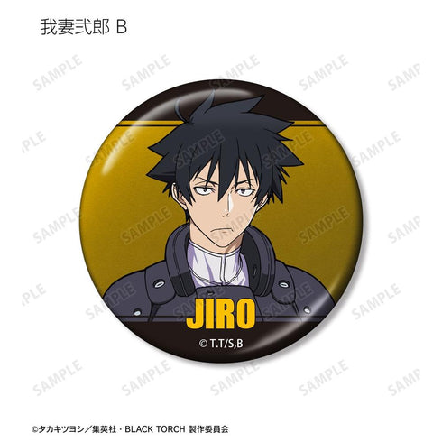 "BLACK TORCH" Trading Metallic Pin Badges (Unit: Box)
