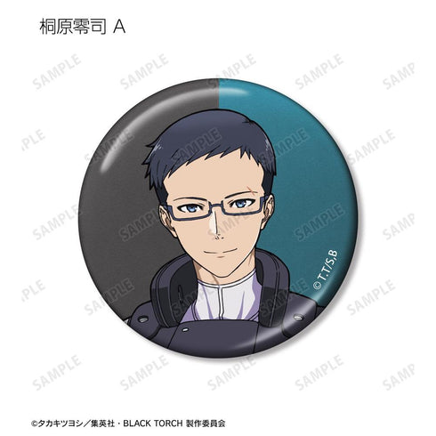 "BLACK TORCH" Trading Metallic Pin Badges (Unit: Box)