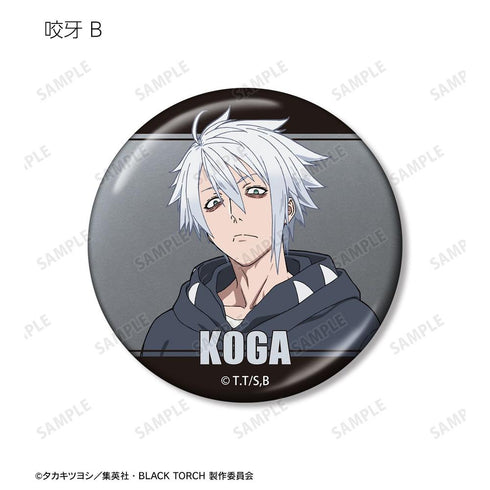 "BLACK TORCH" Trading Metallic Pin Badges (Unit: Box)