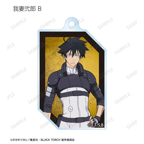 "BLACK TORCH" Trading Acrylic Keychains (Sold by the box)