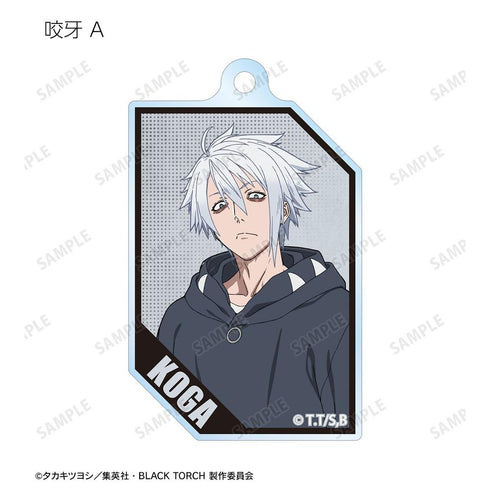 "BLACK TORCH" Trading Acrylic Keychains (Sold by the box)