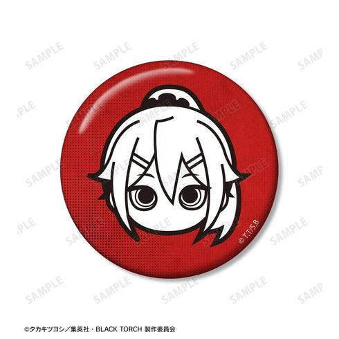 "BLACK TORCH" Ichika Kishimojin 75mm Pin Badge 2-Piece Set