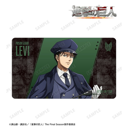 『進撃の巨人』描き下ろし リヴァイ 看守ver. マルチデスクマット
