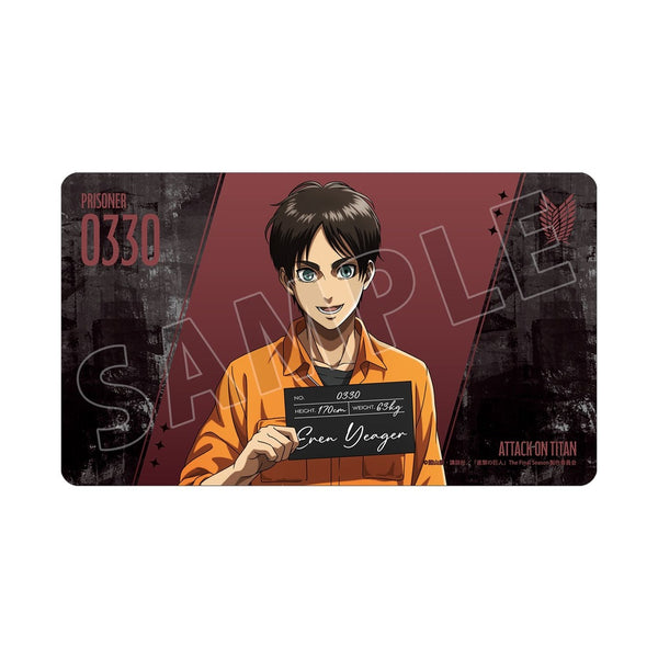 『進撃の巨人』描き下ろし エレン 囚人ver. マルチデスクマット