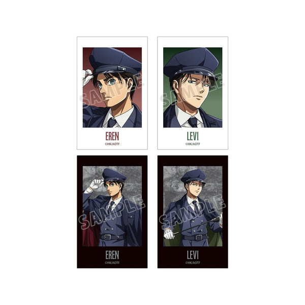 "Attack on Titan" Original Art: Eren & Levi (Guard Version) Ani-Frame 4-Piece Set